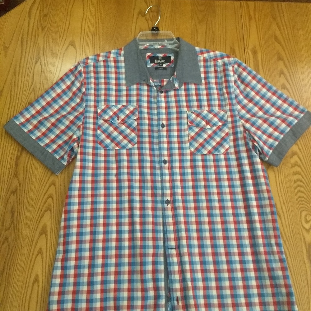 Buffalo mens shirt, size L, slim fit